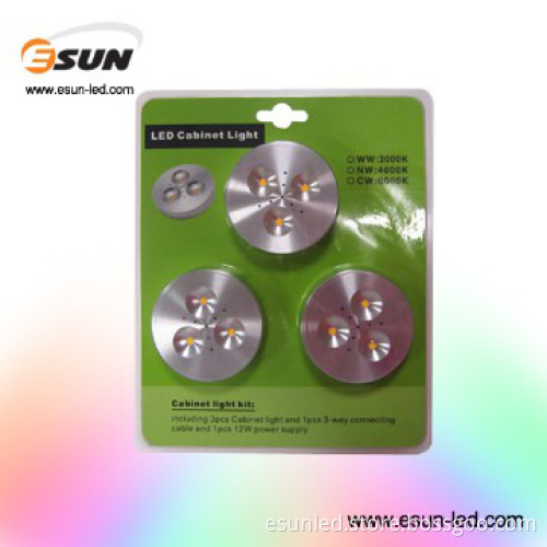 3W LED Cabinet Light DC12V CNC Casting